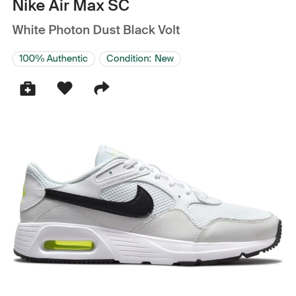 Nike Other - NWT Men's Size 7.5 Nike Air Max SC